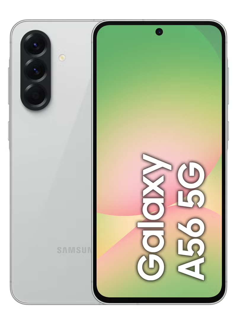 Samsung Galaxy A56 8GB RAM 128GB Awesome Light Gray (Middle East Version)