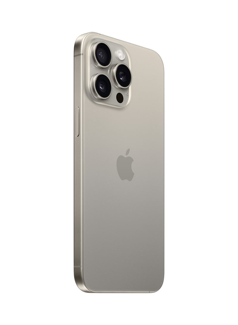 Apple iPhone 15 Pro Max - Natural Titanium (Middle East Version)