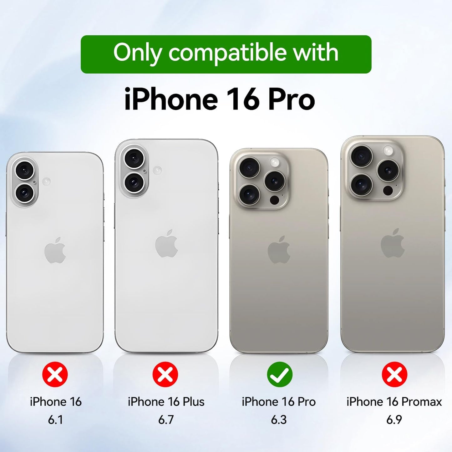 Apple iPhone 16 Pro Clear Case with MagSafe