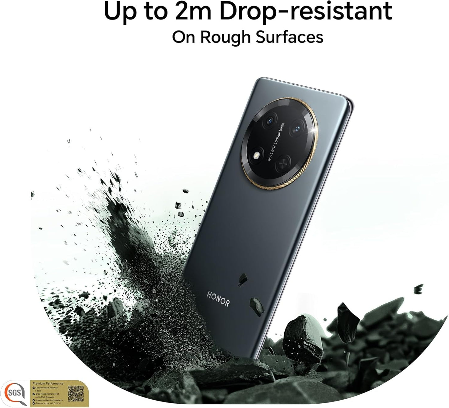 Honor X9C 12GB RAM 256GB 5G Titanium Black (Middle East Version)