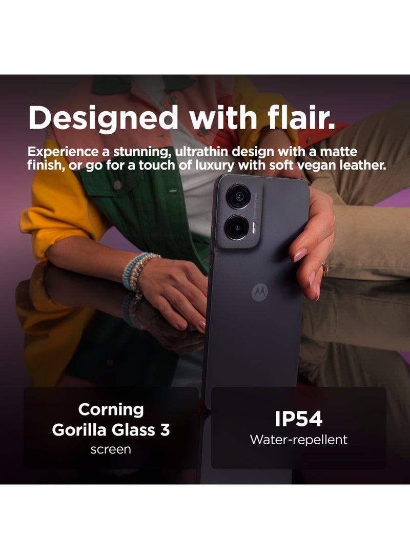 Motorola G35 8GB RAM 128GB 5G Midnight Black (Middle East Version)