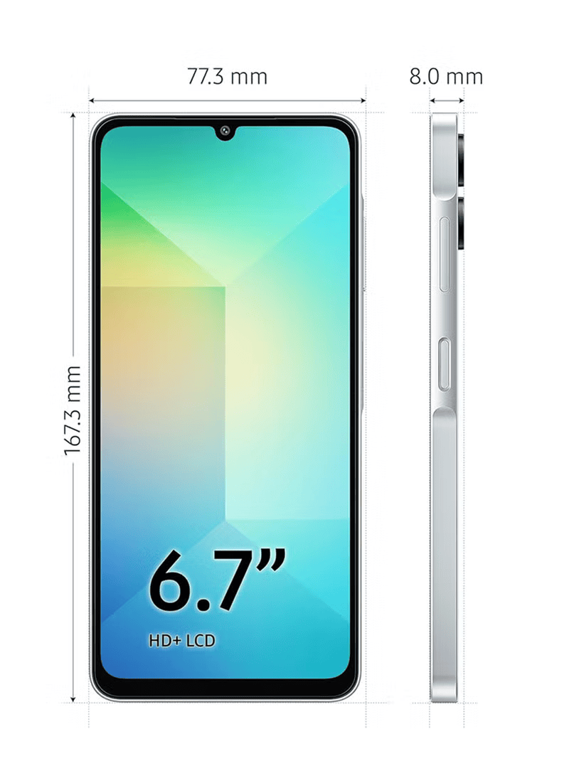 Samsung Galaxy A06 Light Blue 4GB RAM 128GB (Middle East Version)