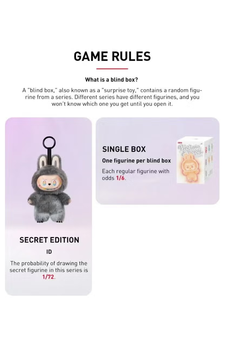 Labubu The Monsters Blind Box – Big Into Energy Version