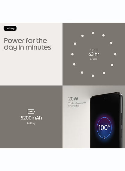 Motorola G37 4GB RAM 128GB 5.5G PANTONE Impenetrable Grey