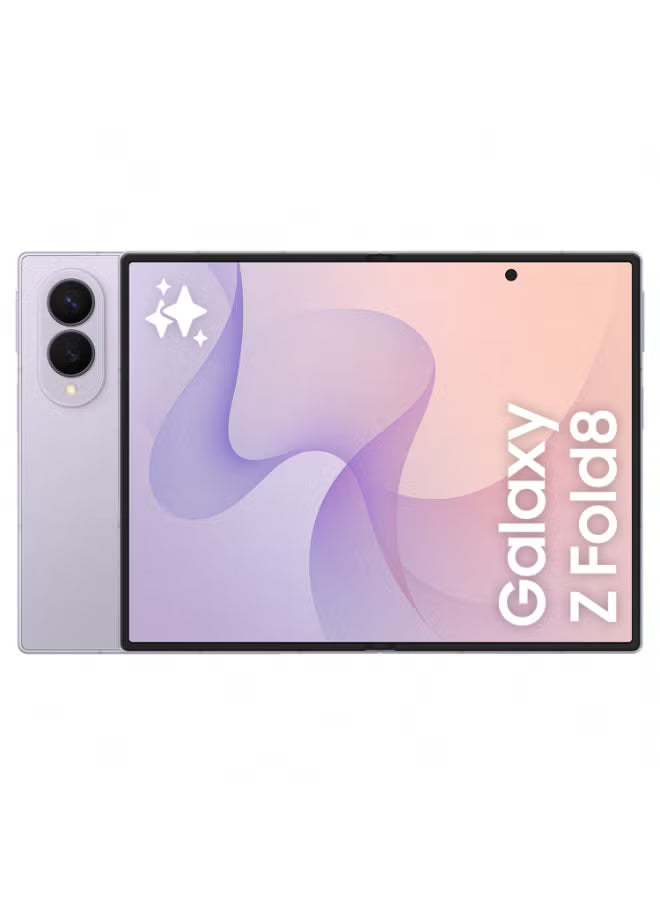 Samsung Galaxy Z Fold 8 12GB RAM 256GB 5G Lavender
