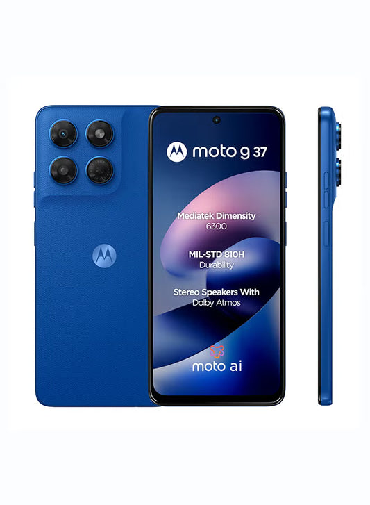 Motorola G37 4GB RAM 128GB 5.5G PANTONE Nautical Blue