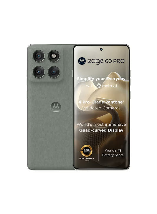Motorola Edge 60 Pro 12GB RAM 512GB 5G PANTONE Shadow Green (Middle East Version)