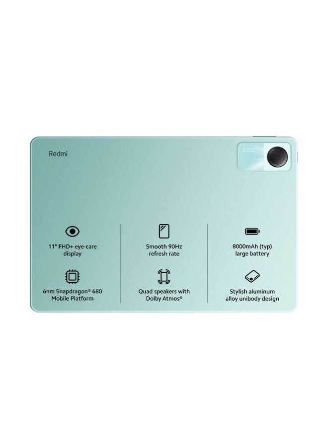 Xiaomi Redmi Pad SE 11" 8GB RAM 256GB Wi-Fi Mint Green (Global Version)