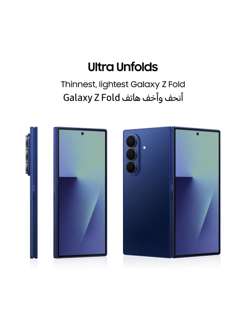 Samsung Galaxy Z Fold 7 12GB 256GB 5G Blue Shadow (Middle East Version)
