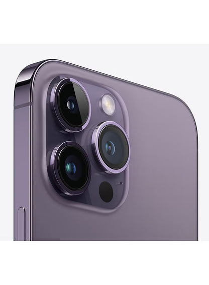 Apple iPhone 14 Pro Max 256GB 5G Deep Purple (Renewed)