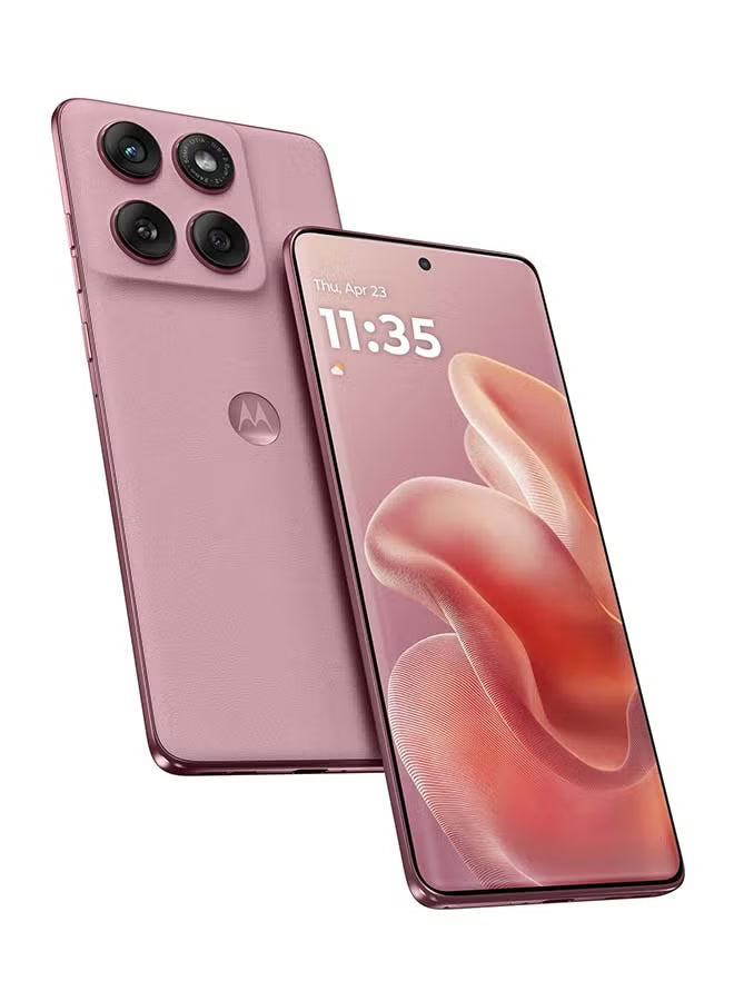Motorola Edge 60 Fusion 12GB RAM 256GB 5G Pantone Zephyr(pink) (Middle East Version)