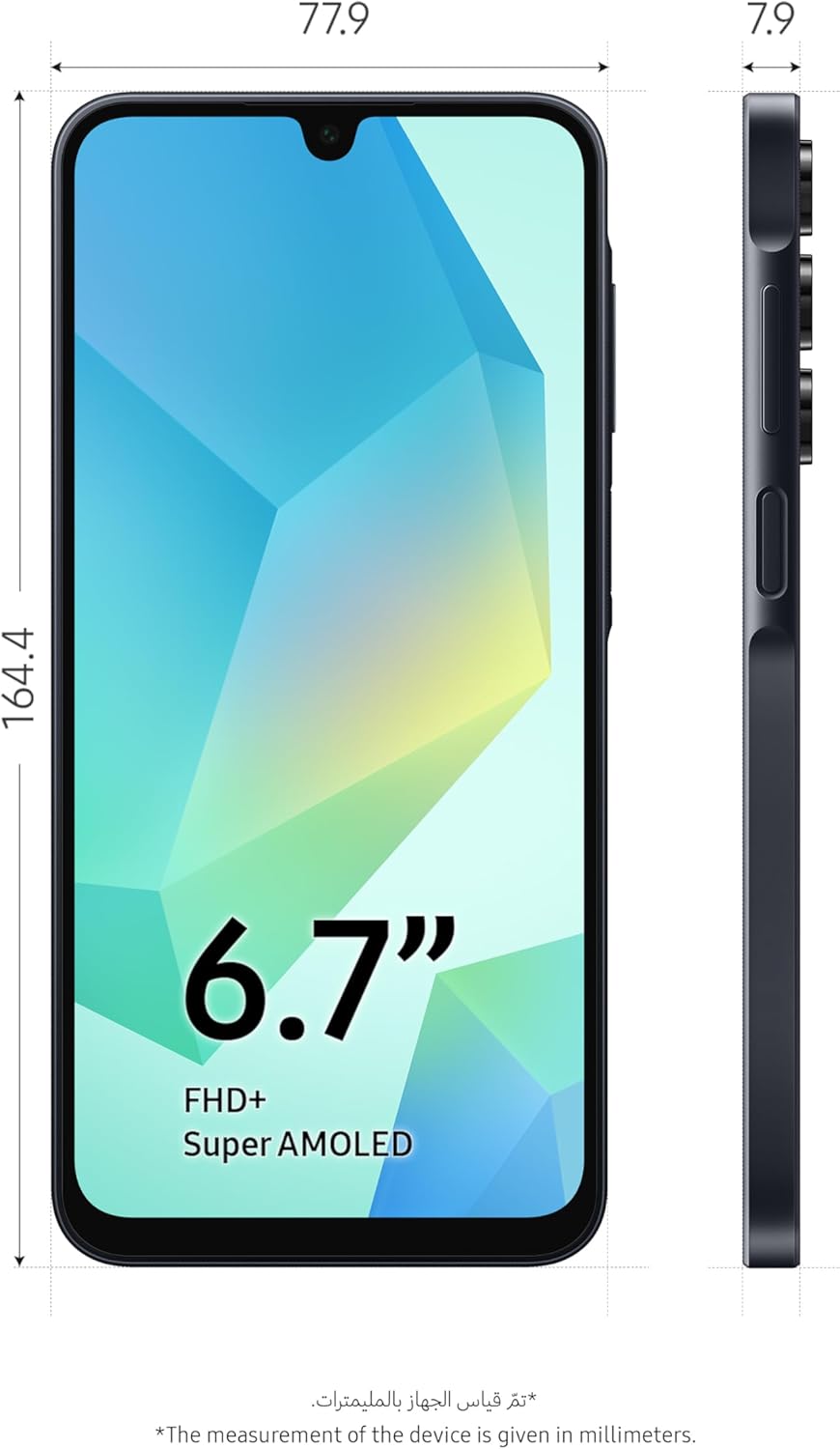 Samsung Galaxy A16 Black 4GB RAM 128GB 4G (Middle East Version)