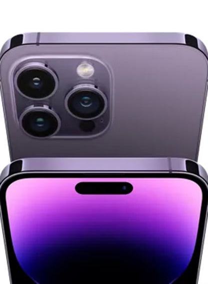 Apple iPhone 14 Pro Max 256GB 5G Deep Purple (Renewed)