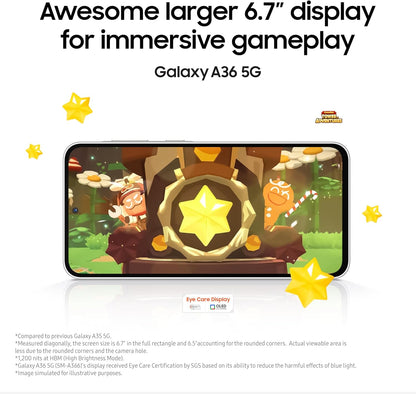Samsung Galaxy A36 Awesome Lime 8GB RAM 256GB (Middle East Version)