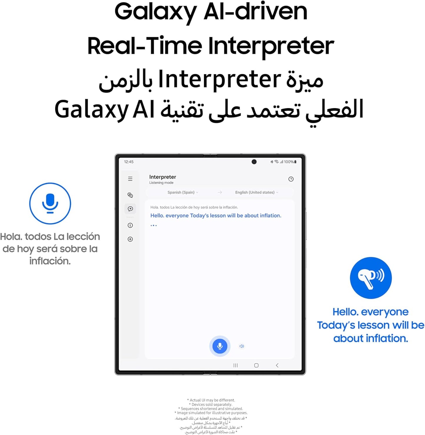 Samsung Galaxy Buds 3 Pro (with Galaxy Ai Translation)