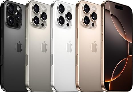 Apple iPhone 16 Pro Max 256GB - Desert Titanium (International Version)