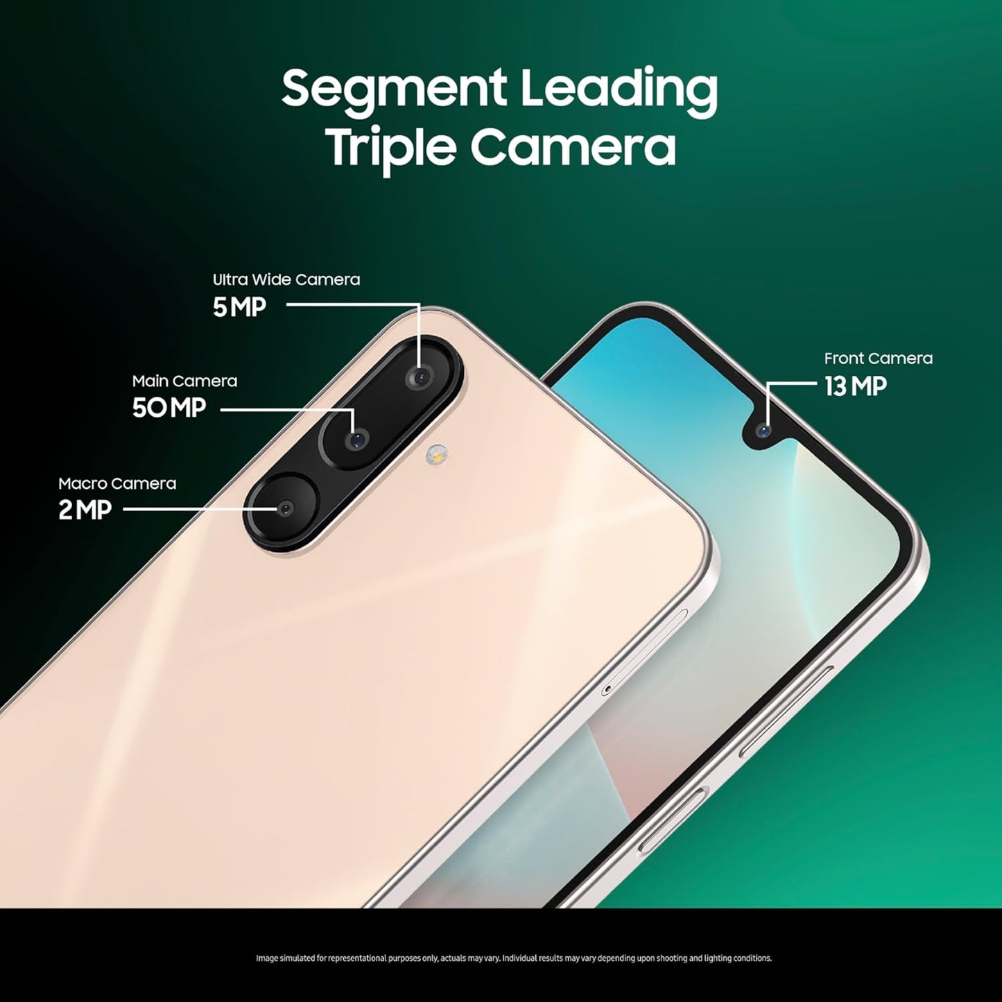 Samsung Galaxy M16 Mint Green 6GB RAM 128GB 5G (Indian Version)