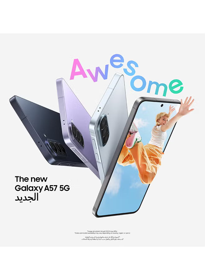 Samsung Galaxy A57 8GB RAM 128GB 5G Awesome Gray