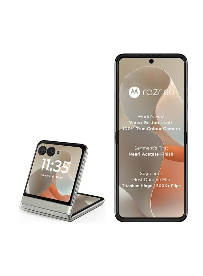 Motorola Razr 60 8GB RAM 256GB 5G PANTONE Lightest Sky
