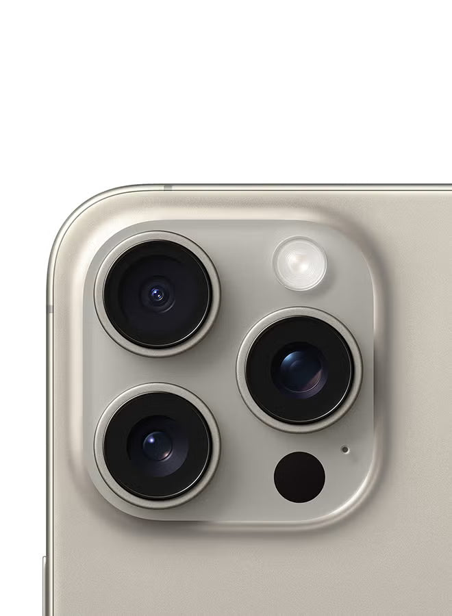 Apple iPhone 15 Pro Max 256GB 5G Natural Titanium (Renewed)