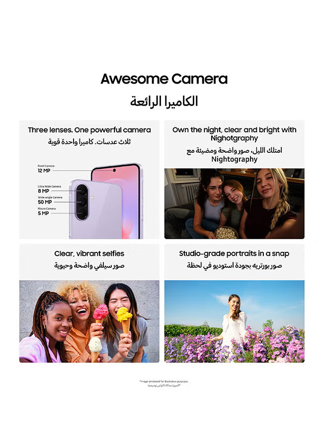 Samsung Galaxy A37 8GB RAM 256GB 5G Awesome Charcoal