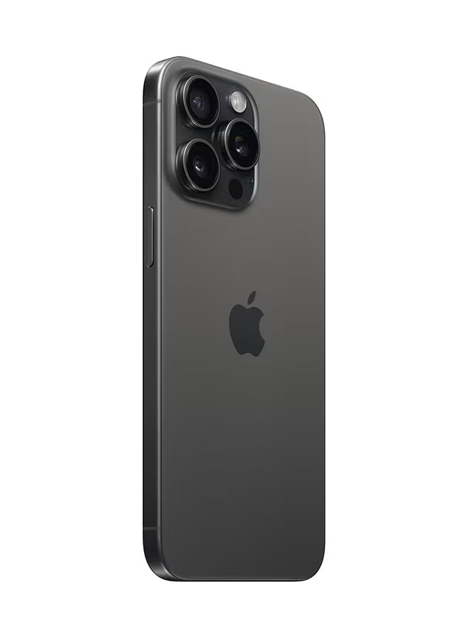 Apple iPhone 15 Pro Max 256GB 5G Black Titanium (Renewed)