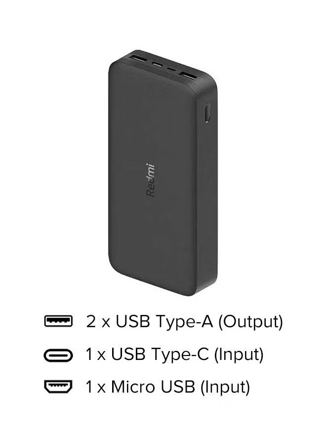 Redmi 20000mAh Power Bank with Fast Charging (18W)