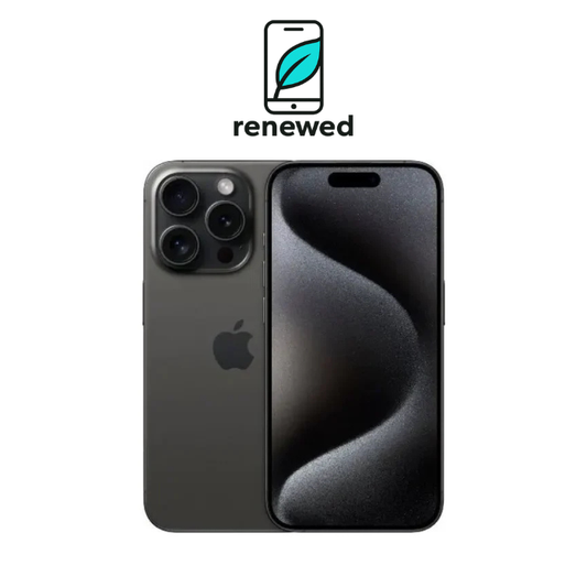 Apple iPhone 15 Pro Max 256GB 5G Black Titanium (Renewed)