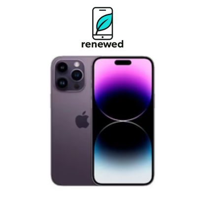 Apple iPhone 14 Pro Max 256GB 5G Deep Purple (Renewed)