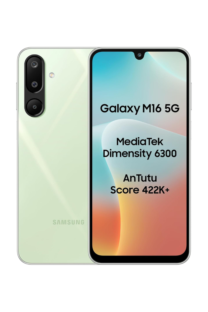 Samsung Galaxy M16 Mint Green 6GB RAM 128GB 5G (Indian Version)