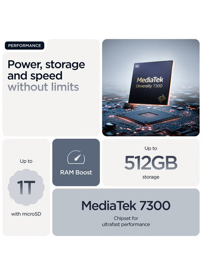 Motorola Edge 60 Fusion 12GB RAM 256GB 5G Pantone Slipstream(grey) (Middle East Version)