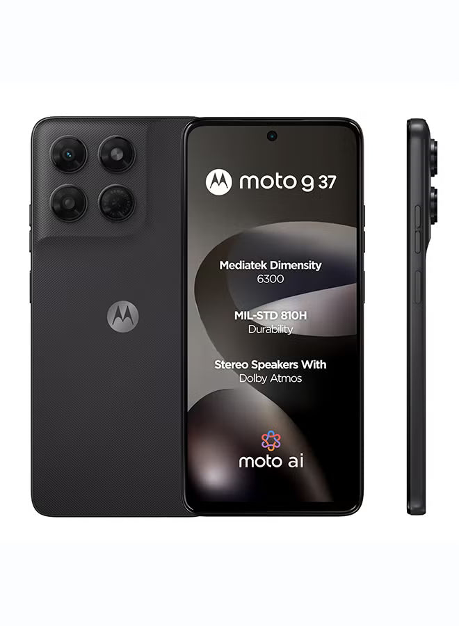 Motorola G37 4GB RAM 128GB 5.5G PANTONE Impenetrable Grey