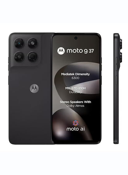 Motorola G37 4GB RAM 128GB 5.5G PANTONE Impenetrable Grey