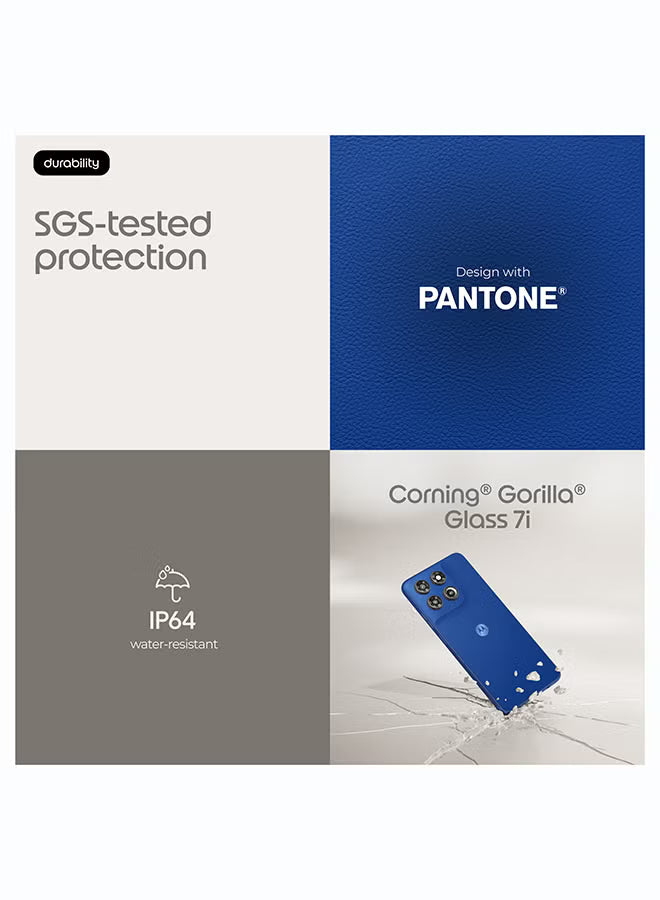 Motorola G37 4GB RAM 128GB 5.5G PANTONE Nautical Blue