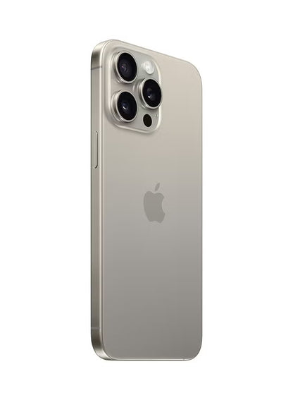 Apple iPhone 15 Pro Max 256GB 5G Natural Titanium (Renewed)