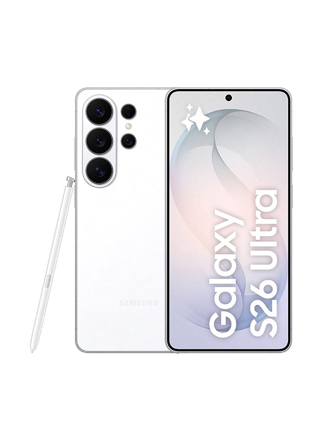 Samsung Galaxy S26 Ultra 12GB RAM 256GB 5G White (UAE VERSION)