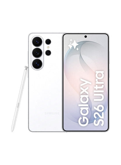 Samsung Galaxy S26 Ultra 12GB RAM 512GB 5G White (UAE VERSION)